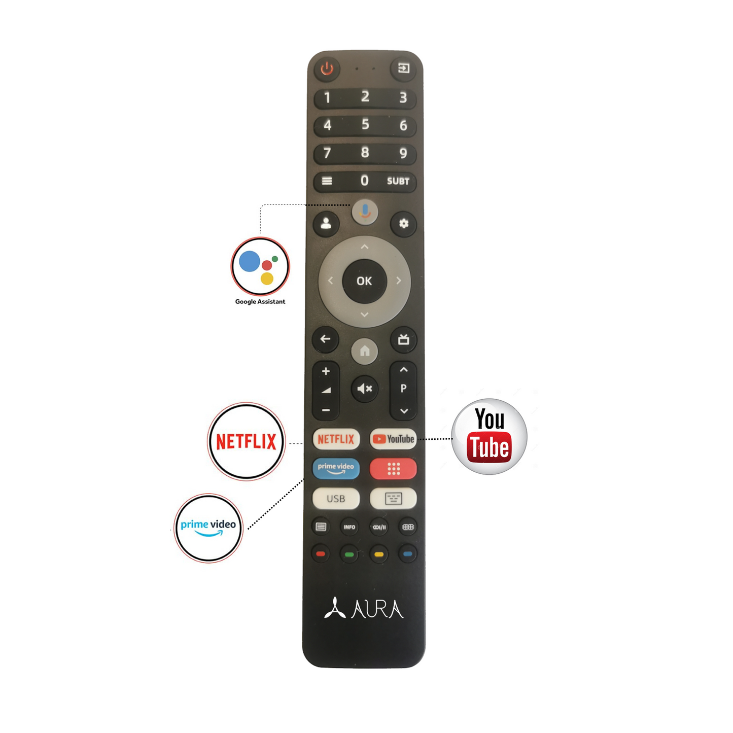 Aura (50 inch) UHD Google TV with Dolby Atmos (2 Year Warranty)