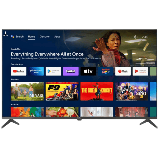Aura (55 inch) 4K GOOGLE TV with Dolby Audio (2 year warranty)
