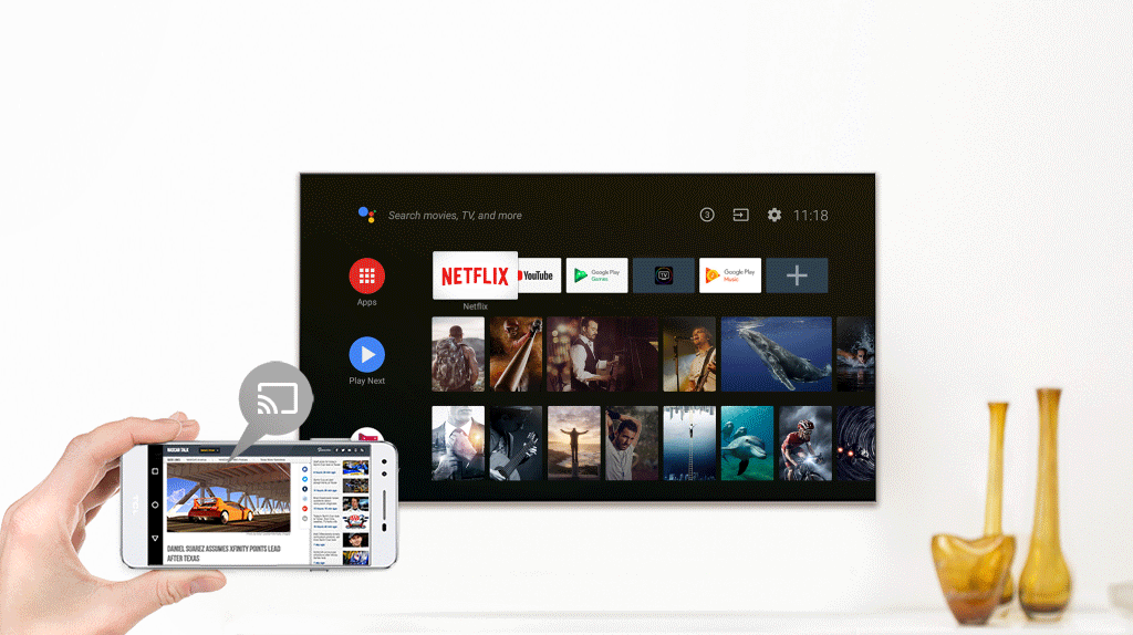 Discover the Aura 80 cm (32 inch) FHD Bezel less GOOGLE TV (2 Year Warranty) with seamless casting and smart features.